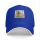 Black Baseball Cap with Howl's Moving Castle Scarecrow Stamp Art