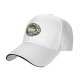 Black Baseball Cap With Coffee Themed 'Solution For Everything' Print