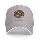 Black Baseball Cap With Emotional Support Beverage Coffee Print