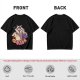 Olive Graphic T-Shirt With Raccoon Opossum Skunk 'GOALS' Print
