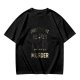 Olive t-shirt with first degree murder crow graduates graphic