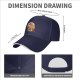 Black Baseball Cap With Anime Straw Hat And Sunflower Print