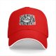 Black baseball cap with 'Give Me Coffee Or Give Me Death' skull graphic
