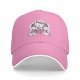 Black Baseball Cap With Buff Hello Kitty One Trip Club Print