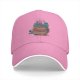 Black baseball cap with cookie monster and cookie jar graphic