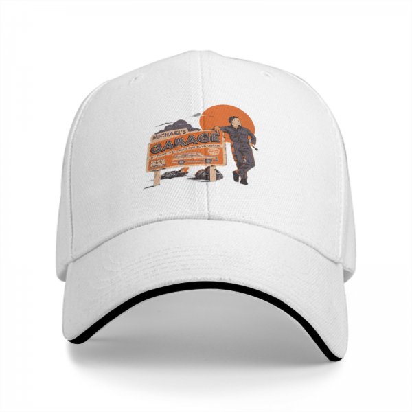 Michael's Garage Themed Black Baseball Cap
