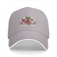 Black baseball cap with 'Of All Evil' radish devil graphic
