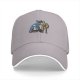 Black Baseball Cap with Star Wars R2-D2 and C-3PO Graphic