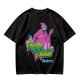 Olive T-Shirt with Neon Pink Ghostface 'The Fresh Killer' Print
