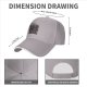 Black Baseball Cap With Ugly Christmas Style Fantasy Character Print