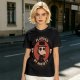 Olive T-Shirt With Plagued By Anxiety Plague Doctor Graphic