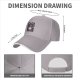Black Baseball Cap With Raccoon Magician Tarot Art Print