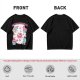 Olive T-Shirt With Cute Dinosaur Ice Cream Graphic Print