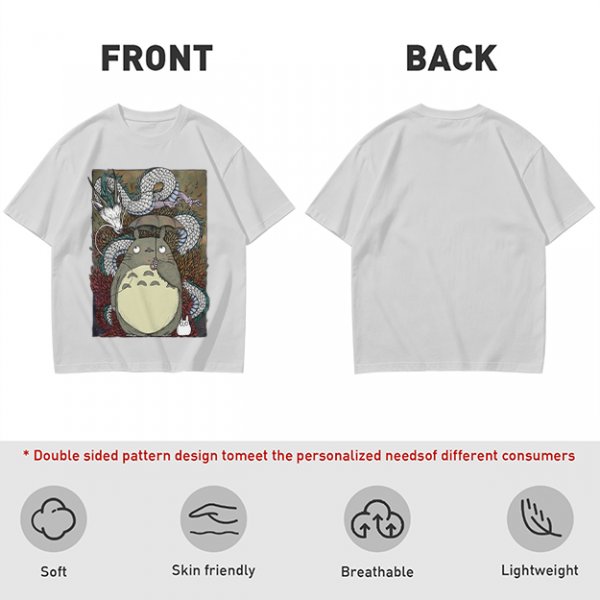 Studio Ghibli Anime Characters Graphic Tee