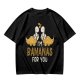 Olive T-Shirt With Cute Banana Dinosaur Love Graphic And I'm Bananas For You Text