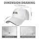 Black Baseball Cap With Retro Pixel Computer Emoji Design