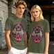 Olive T-Shirt With Wizard Artwork And 'I Woke Up Today And Chose Magic' Text