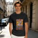Olive green t-shirt with Masters of the Universe graphic print