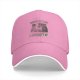 Black baseball cap with 'First Three Murder' and graduation penguins graphic