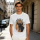 Black Phillip's Coffee Goat Graphic T-Shirt Design