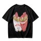 Olive T-Shirt With Cute Ramen Cups In Love Graphic