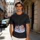 Olive Green T-Shirt With Cookie DJ Mixer Graphic Print