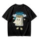 Olive t-shirt with cartoon Monday calendar graphic and 'I HATE YOU TOO' text