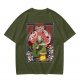 Olive Green T-Shirt Featuring Iroh from Avatar: The Last Airbender