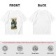 Olive T-Shirt with Godzilla Pizza First Destroy Later Print