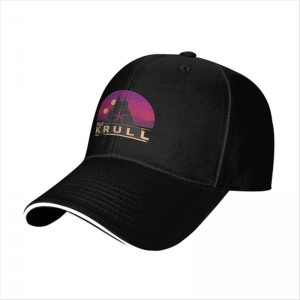 Visit Krull Themed Black Baseball Cap