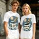 Life Is Not A Race Sloth Coffee Starry Night T-Shirt