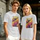 Retro Critical D20 Dice T-Shirt for Tabletop RPG Fans
