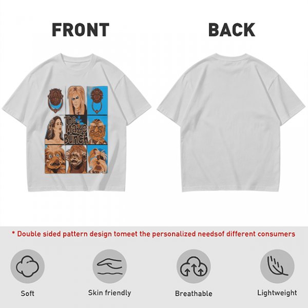 The Maze Bunch Labyrinth Character Graphic T-Shirt
