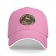 Black Baseball Cap With Emotional Support Beverage Coffee Print