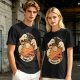 Fall Vibes and Pumpkin Pie Ghost Graphic T-Shirt