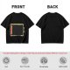 Olive Green T-Shirt With Distressed Retro TV Graphic Print