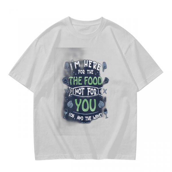 Olive graphic t-shirt with funny food and wine quote design