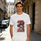 Olive T-Shirt with Cat Darth Vader 'I Like My Coffee On The Dark Side' Print