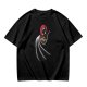 Olive Green T-Shirt With Batman Eating Ramen Graphic