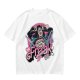 Olive Graphic T-Shirt with The Freak Hellfire Club Rock Print