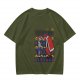 One Piece Luffy and Shanks Christmas Themed Graphic T-Shirt