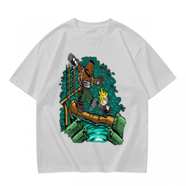 Final Fantasy VII Barret and Cloud Graphic Tee