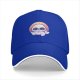 Black Baseball Cap With Cool Sunglasses Seal Sunset Graphic