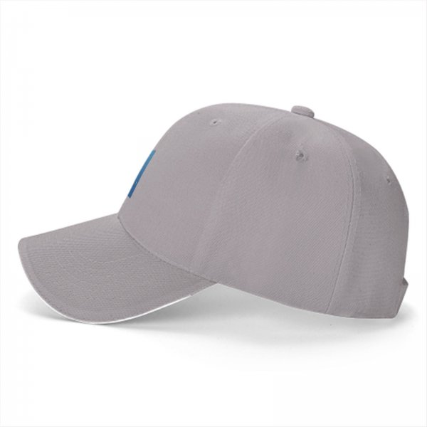 Black Baseball Cap With Underwater Pac-Man Graphic Print
