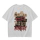 Coffee Makes Me Feel Less Murdery Graphic Olive T-Shirt
