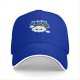 Black baseball cap with 'You are like a cloud' cute cloud graphic