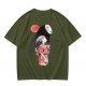 Spirited Away Chihiro and No Face Anime Graphic T-Shirt