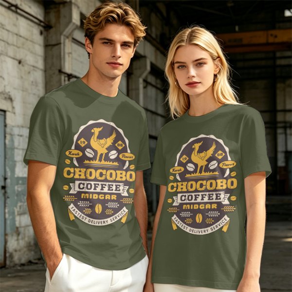 Chocobo Coffee Midgar Fastest Delivery Service T-Shirt
