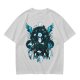 Olive T-Shirt With Celestial Dreamcatcher And Animal Artwork
