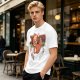 Olive T-Shirt with Cute Sloth 'It Gets Better' Graphic Print